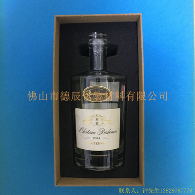 用于紅酒，洋酒等的包裝內襯。